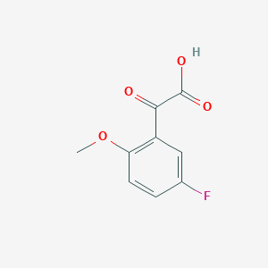 2-(5-Fluoro-2-methoxyphenyl)-2-oxoacetic acid
