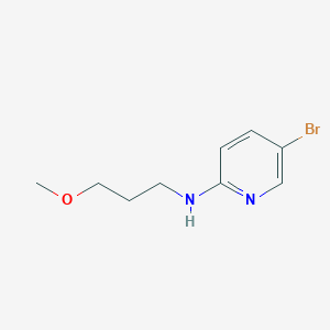 molecular formula C9H13BrN2O B1438246 5-bromo-N-(3-methoxypropyl)pyridin-2-amine CAS No. 1094433-13-2