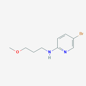 molecular formula C9H13BrN2O B1438246 5-Bromo-N-(3-methoxypropyl)-2-pyridinamine CAS No. 1094433-13-2