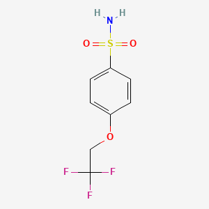4-(2,2,2-Trifluoroethoxy)benzene-1-sulfonamide