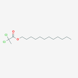 molecular formula C15H28Cl2O2 B14382550 Dodecyl 2,2-dichloropropanoate CAS No. 89876-42-6