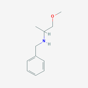 molecular formula C11H17NO B1438269 Benzyl(1-methoxypropan-2-yl)amine CAS No. 256473-98-0