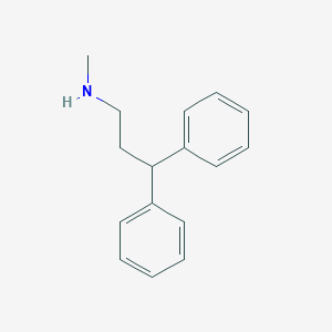 molecular formula C16H19N B143828 N-甲基-3,3-二苯基丙胺 CAS No. 28075-29-8