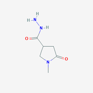 1-Methyl-5-oxopyrrolidine-3-carbohydrazide