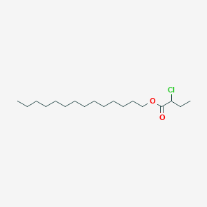 molecular formula C18H35ClO2 B14382832 Tetradecyl 2-chlorobutanoate CAS No. 88395-81-7