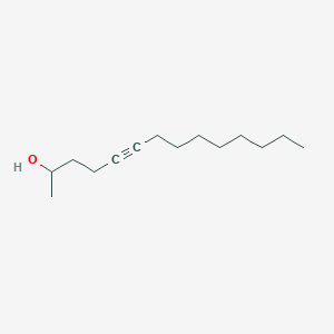 molecular formula C14H26O B14382933 Tetradec-5-YN-2-OL CAS No. 88723-05-1