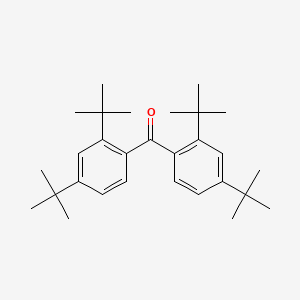 molecular formula C29H42O B14383057 Bis(2,4-di-tert-butylphenyl)methanone CAS No. 89490-60-8
