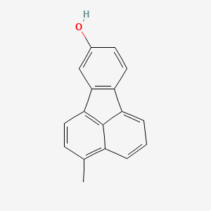 molecular formula C17H12O B14383233 4-Methylfluoranthen-8-OL CAS No. 88020-92-2