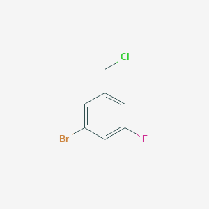 molecular formula C7H5BrClF B1438326 3-Bromo-5-fluorobenzyl chloride CAS No. 1094651-50-9