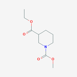 3-Ethyl 1-methyl piperidine-1,3-dicarboxylate