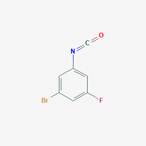 1-Bromo-3-fluoro-5-isocyanatobenzene
