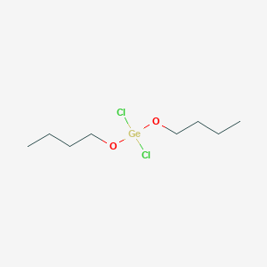 molecular formula C8H18Cl2GeO2 B14383432 Dibutoxy(dichloro)germane CAS No. 90222-05-2