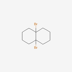 molecular formula C10H16Br2 B14383450 4a,8a-Dibromodecahydronaphthalene CAS No. 88466-45-9