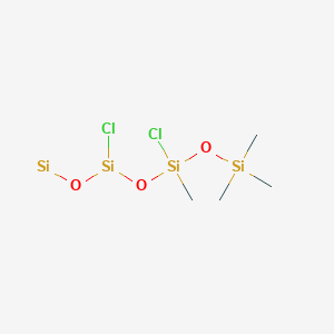 molecular formula C4H12Cl2O3Si4 B14383714 CID 78069491 