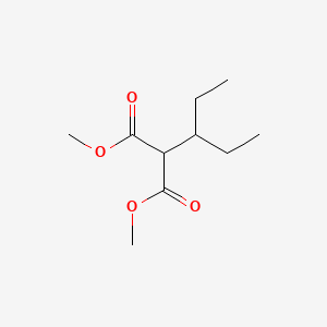 molecular formula C10H18O4 B1438381 二甲基(1-乙基丙基)丙二酸酯 CAS No. 39520-19-9