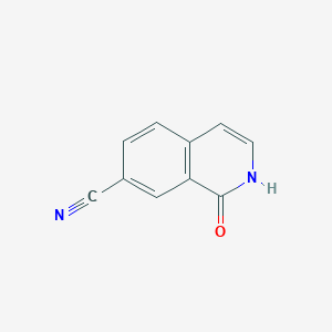 1-Oxo-1,2-dihydroisoquinoline-7-carbonitrile