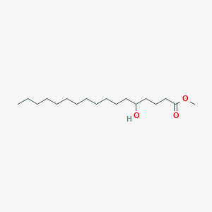 molecular formula C18H36O3 B14383846 Methyl 5-hydroxyheptadecanoate CAS No. 89411-13-2