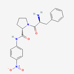 molecular formula C20H22N4O4 B14383848 L-Phenylalanyl-N-(4-nitrophenyl)-L-prolinamide CAS No. 90145-72-5
