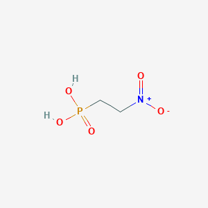 molecular formula C2H6NO5P B14383992 (2-Nitroethyl)phosphonic acid CAS No. 89873-29-0