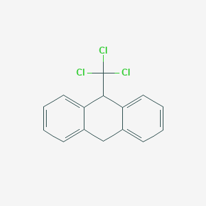 molecular formula C15H11Cl3 B14384020 9-(Trichloromethyl)-9,10-dihydroanthracene CAS No. 89873-34-7
