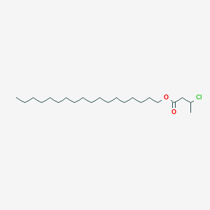 molecular formula C22H43ClO2 B14384077 Octadecyl 3-chlorobutanoate CAS No. 88414-24-8
