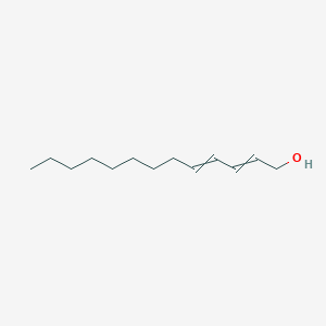 molecular formula C13H24O B14384094 Trideca-2,4-dien-1-ol CAS No. 89560-04-3