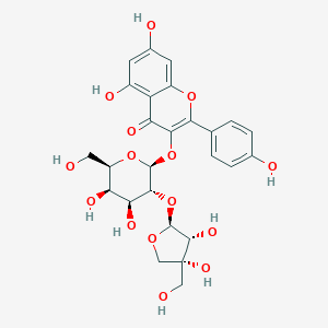 Kaempferol-3-O-(apiofuranosyl-(1'''-2''))-galactopyranoside
