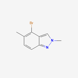 molecular formula C9H9BrN2 B1438421 4-Bromo-2,5-dimethyl-2H-indazole CAS No. 1159511-86-0