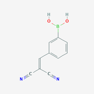 molecular formula C10H7BN2O2 B1438441 (3-(2,2-Dicyanovinyl)phenyl)boronic acid CAS No. 957034-31-0