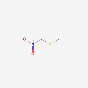molecular formula C2H5NO2S B14384517 (Methylsulfanyl)(nitro)methane CAS No. 88096-62-2