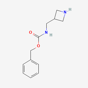 molecular formula C12H16N2O2 B1438467 3-(CBZ-AMINOmethyl)AZETIDINE CAS No. 876149-41-6