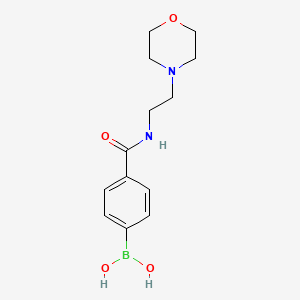 (4-((2-Morpholinoethyl)carbamoyl)phenyl)boronic acid