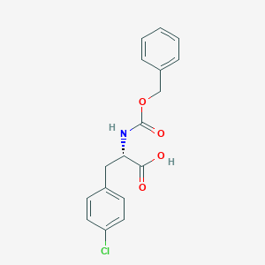 (S)-2-(((Benzyloxy)carbonyl)amino)-3-(4-chlorophenyl)propanoic acid