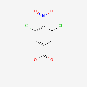 molecular formula C8H5Cl2NO4 B14384864 Methyl 3,5-dichloro-4-nitrobenzoate 
