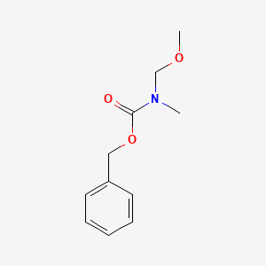 molecular formula C11H15NO3 B14385264 Benzyl (methoxymethyl)methylcarbamate CAS No. 88413-58-5