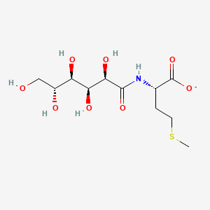 molecular formula C11H21NO8S B1438546 N-D-Gluconoyl L-methionate CAS No. 94231-87-5