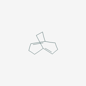 molecular formula C10H14 B14385735 Bicyclo[3.3.2]deca-1,5-diene CAS No. 88348-51-0