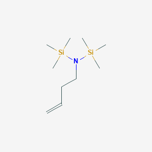 molecular formula C10H25NSi2 B14385855 N-(But-3-en-1-yl)-1,1,1-trimethyl-N-(trimethylsilyl)silanamine CAS No. 88211-46-5