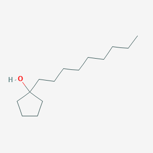 molecular formula C14H28O B14385884 1-Nonylcyclopentan-1-OL CAS No. 88016-19-7
