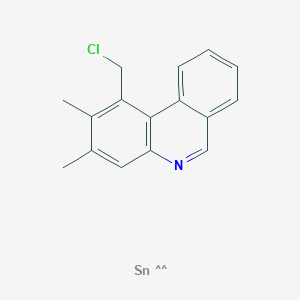 molecular formula C16H14ClNSn B14386075 CID 71430644 