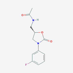 (S)-N-[[3-(3-Fluorophenyl)-2-oxo-5-oxazolidinyl]methyl]acetamide
