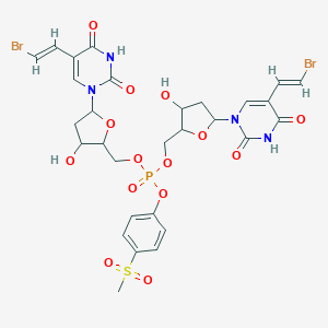 molecular formula C29H31Br2N4O14PS B143862 4-Mspbdu CAS No. 125440-31-5
