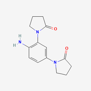 1,1'-(4-Amino-1,3-phenylene)dipyrrolidin-2-one