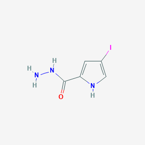 B1438639 4-iodo-1H-pyrrole-2-carbohydrazide CAS No. 1048914-18-6