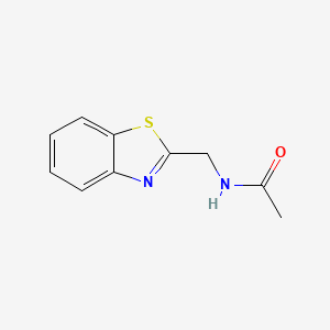 N-(benzo[d]thiazol-2-ylmethyl)acetamide