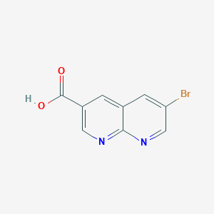 6-Bromo-1,8-naphthyridine-3-carboxylic acid