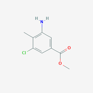 Methyl 3-amino-5-chloro-4-methylbenzoate