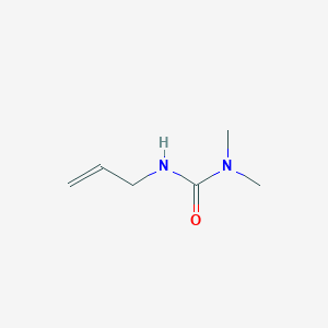 molecular formula C6H12N2O B14386674 N,N-Dimethyl-N'-prop-2-en-1-ylurea CAS No. 89607-25-0