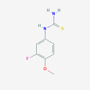 (3-Fluoro-4-methoxyphenyl)thiourea