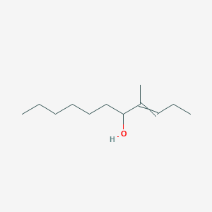 molecular formula C12H24O B14386730 4-Methylundec-3-EN-5-OL CAS No. 88262-05-9